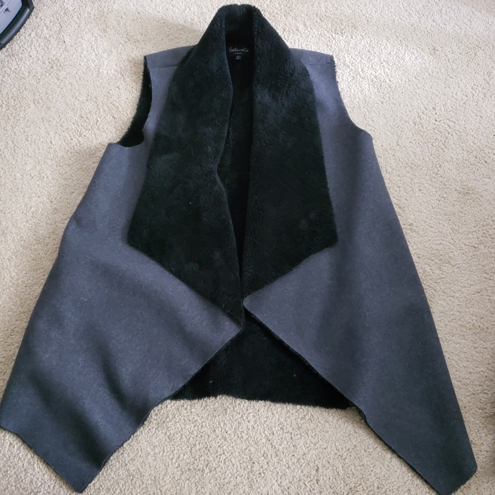 Splendid xs sherpa lining vest